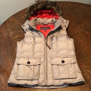Eddie Bauer Yukon goose down vest. Size small.